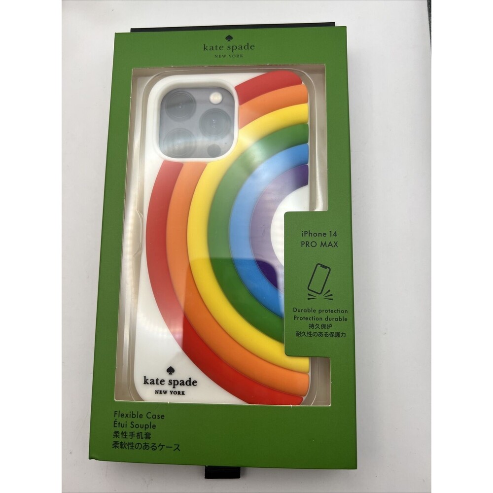 Kate Spade All Love Rainbow iPhone 14 Pro Max Case New in Box $59.99 - Picture 1 of 4